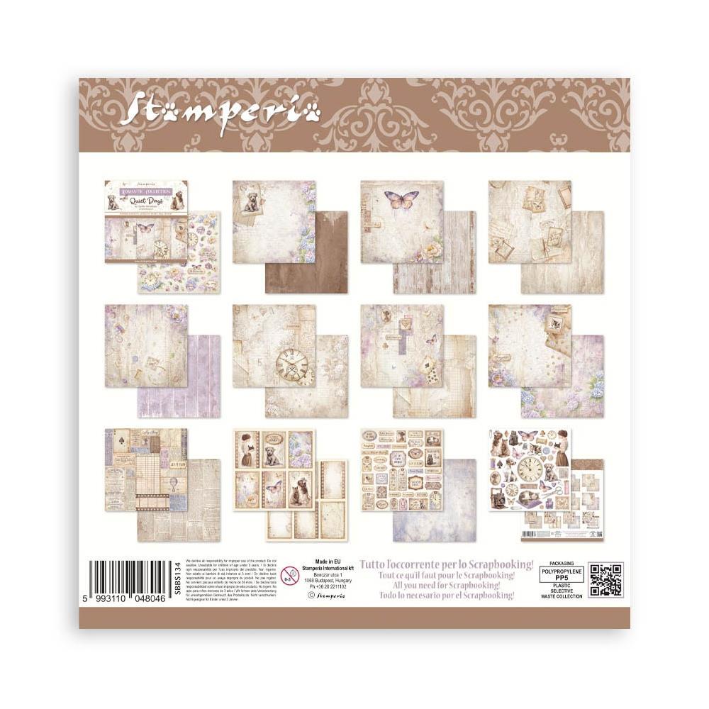 Stamperia Scrapbooking Pad 8"X8" 10/Pkg