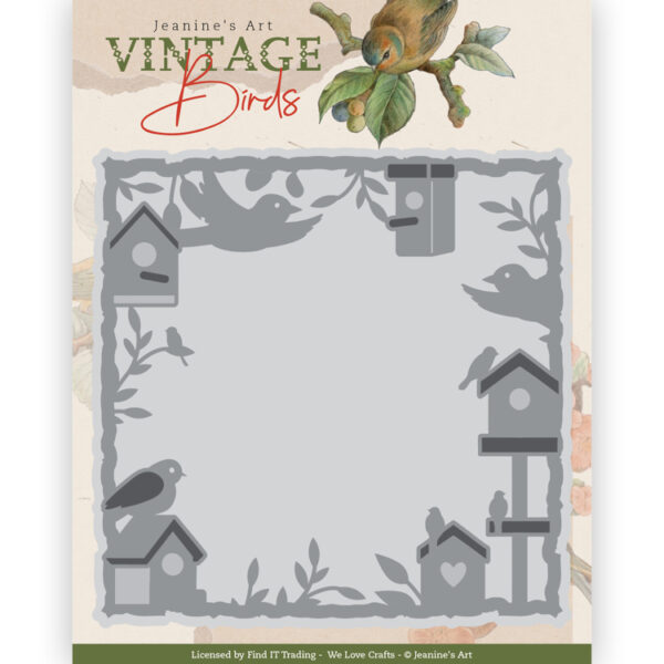Jeanine's Art die Cadre cabane d'oiseau