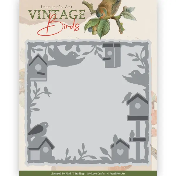 Jeanine's Art die Cadre cabane d'oiseau