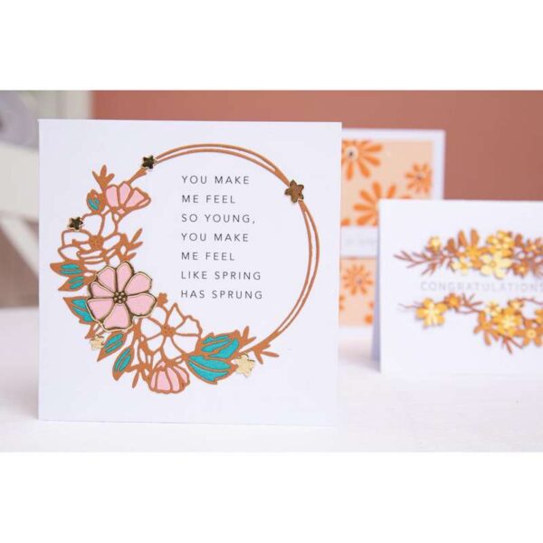 Sizzix Die Thinlits Cercle Floral - Image 2