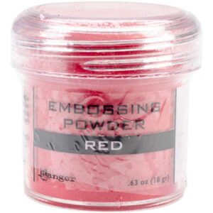 Poudre embossage rouge