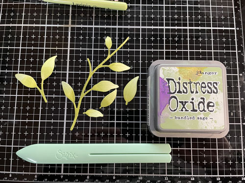 Encre Distress oxide Bundle Sage et brosse Lavinia