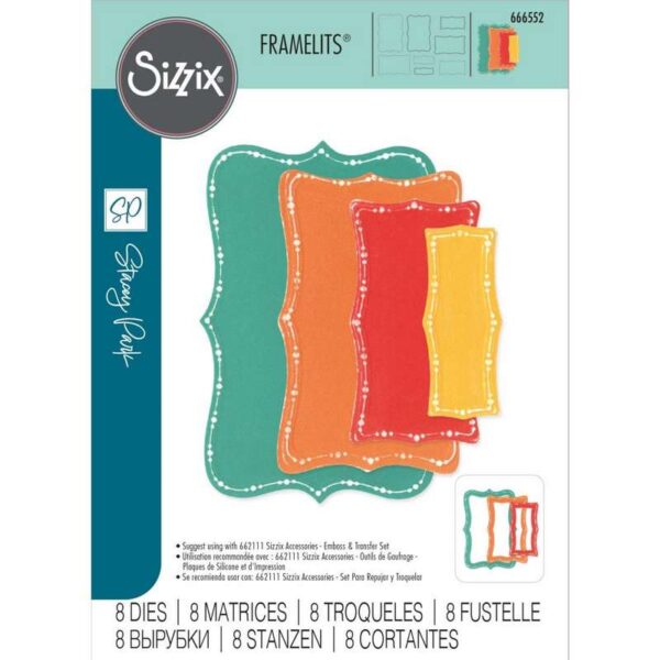 Matrices de découpes Sizzix rectangles