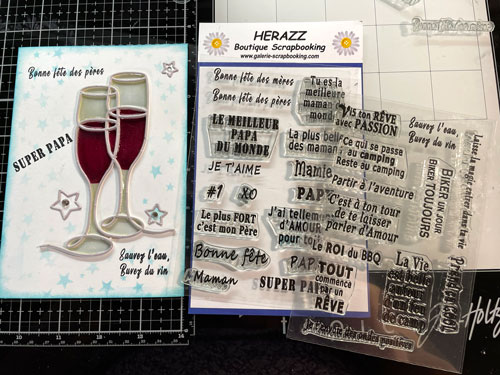 Étampe textes en français Herazz