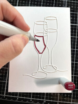 Technique Vitrail avec Copic Sketch, Herazz
