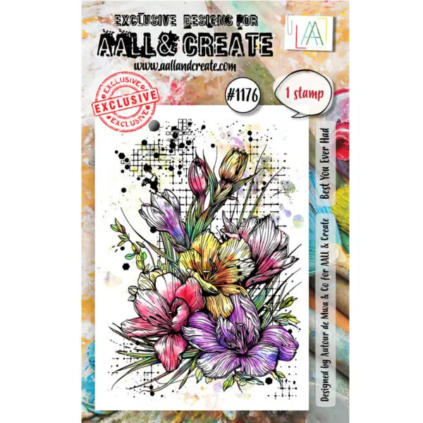 AALL and Create étampe florale