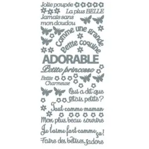 Peel Off Stickers - Adorable