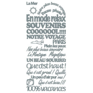 Peel Off Stickers - Souvenirs
