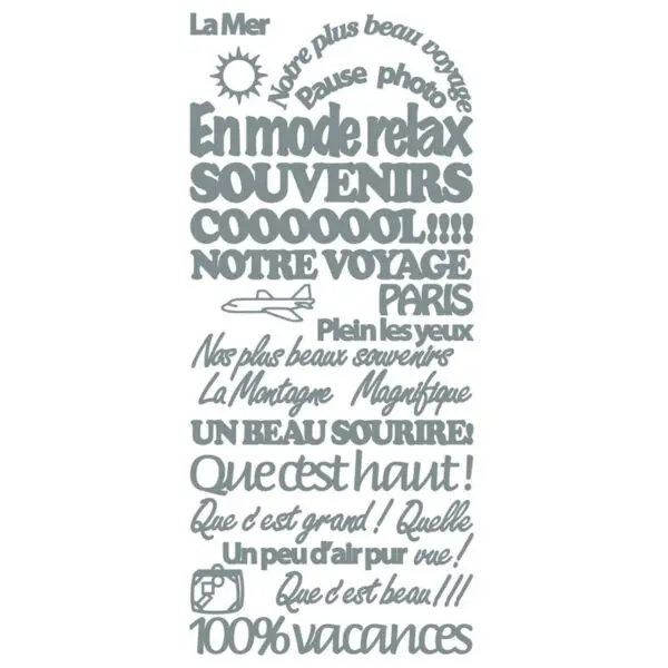 Peel Off Stickers - Souvenirs