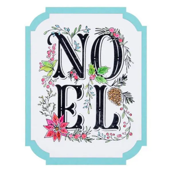 Spellbinders BetterPress Plaque Noël Festif - Image 3