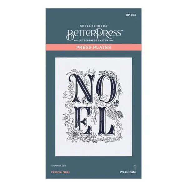 BetterPress Plaque Noël