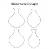 Sticker Stencils 10