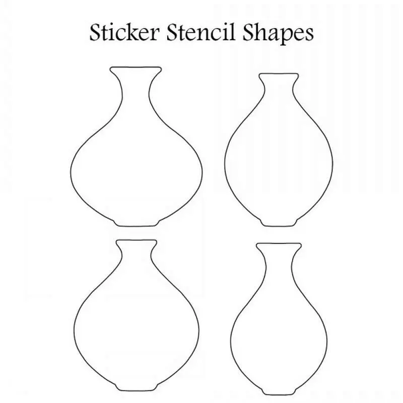 Sticker Stencils 10