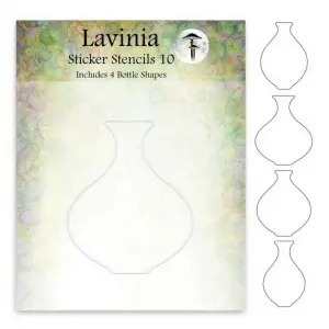 Lavinia stencil autocollants petites bouteilles