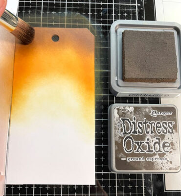 Mélange d'encre Distress Oxide, tutoriel