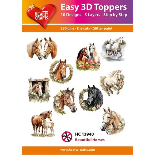 images 3D Cheval Hearty Crafts