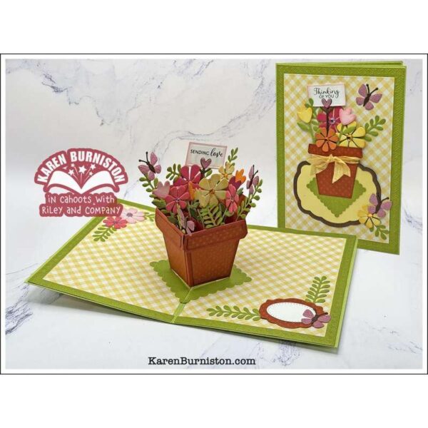 Karen Burniston Dies Flower pot