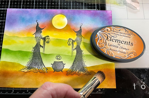 Encre Lavinia et Versafine Clair
