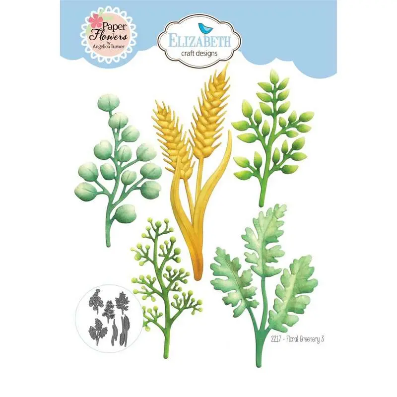 Elizabeth Craft Matrice Verdure florale