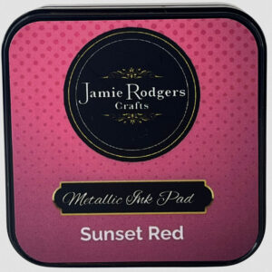 Jamie Rodgers encre métallique Rouge coucher de soleil