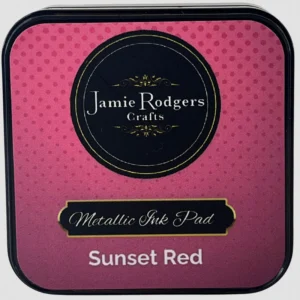 Jamie Rodgers encre métallique Rouge coucher de soleil