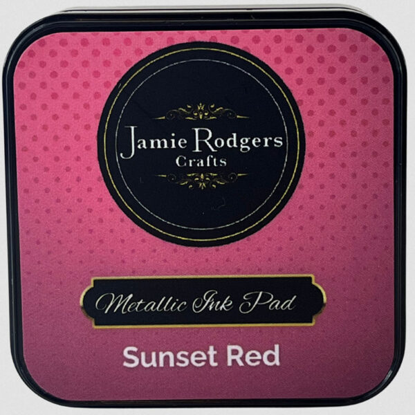 Jamie Rodgers encre métallique Rouge coucher de soleil