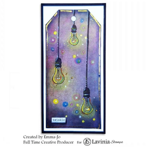 LAVINIA Light Bulbs Stamp