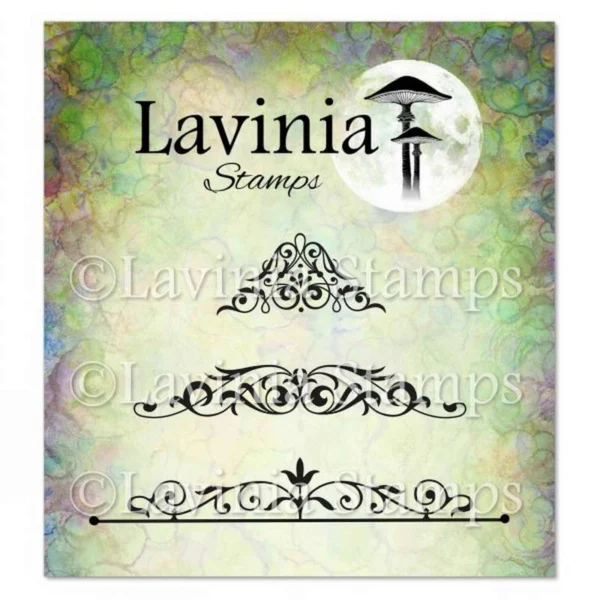 Étampes lavinia Tourbillons Swirls vintage