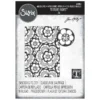 Plaque d.embossage Sizzix par Tim Holtz Dentelle