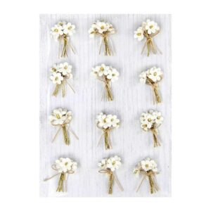 Little Birdie Paper Bouquet Clair de Lune
