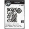 Plaque embossage Tim Holtz Engrenages