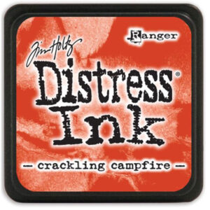 Mini Tampon encreur encre distress Crackling Campfire