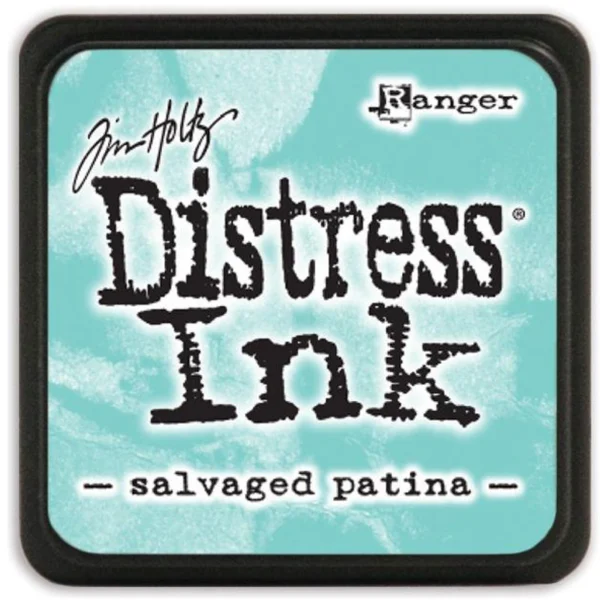 Tim holtz mini tampon encreur encre distress Salvaged Patina