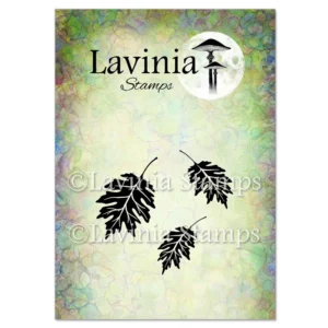 Étampes Lavina feuilles de chêne rouge