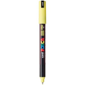 Posca embout métal extra-fine Jaune soleil