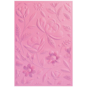 Sizzix Plaque d'embossage Jardin Joyeux
