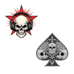 Herazz Badges Hard Rock