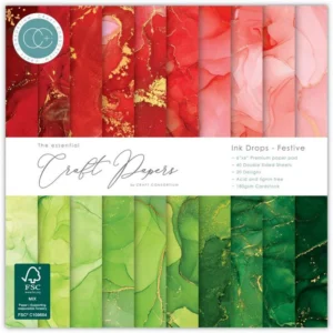Craft Consortium ensemble 6x6 pouces Festive