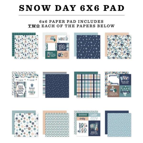 Echo Park Double-Sided Paper Pad 6"X6"
