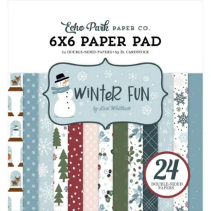 Collection papiers 6x6 pouces Plaisir Hivernal