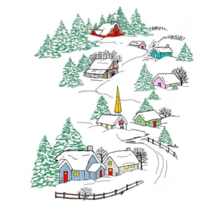 Étampe Frog's Whiskers Village des collines