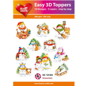 Hearty Craft Images 3D Bonhommes de Neige