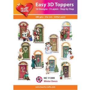 Hearty Crafts 3D toppers Portail Hivernal