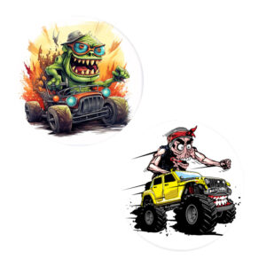 Herazz Badges Fous du Volant