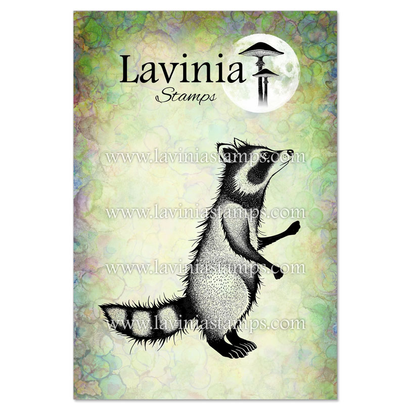Étampe Lavinia Tumble le raton laveur