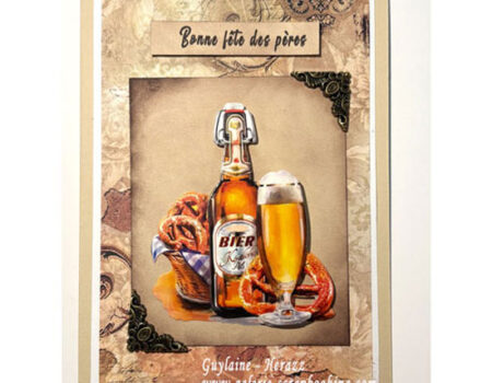 Tutoriel Carte de fête des Pères