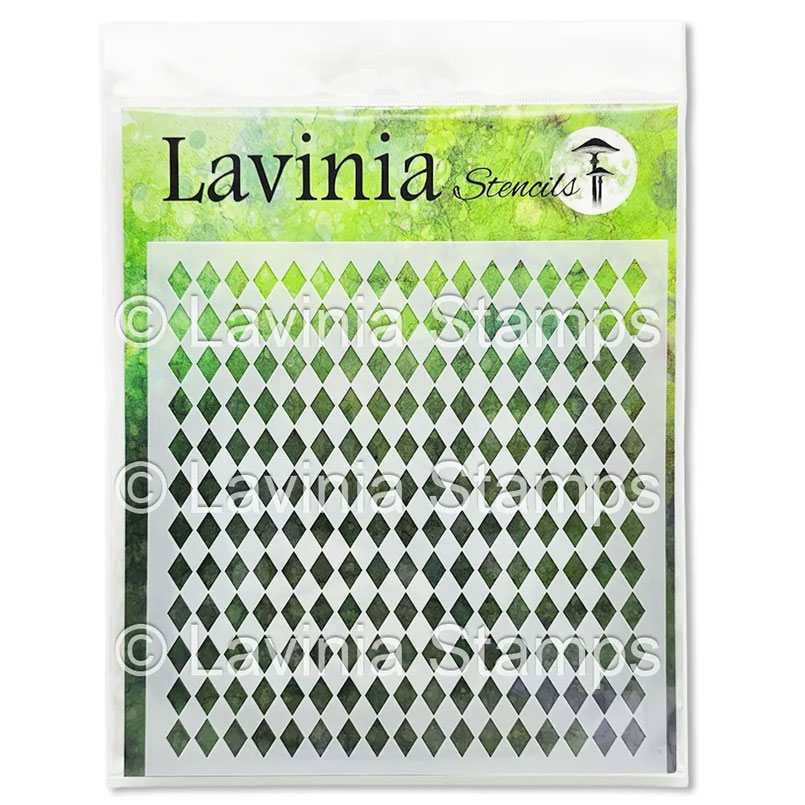 Lavinia Stencils Damier en losanges