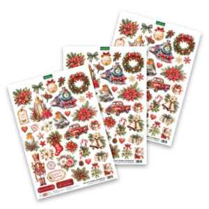 Katy Sue Images Die Cut Noël nostalgique