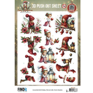 Find It Trading Image 3D Fée de Noël un peu triste