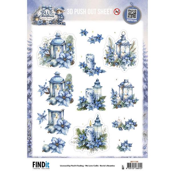 Find It Trading Image 3D Lanternes de Noël